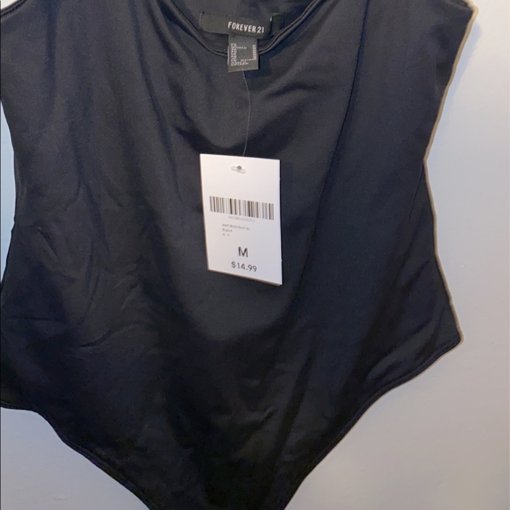 black silk body suit